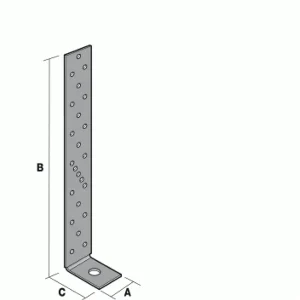 Ancrage Pour Montant D’ossature Simpson Strong-Tie AH49050/2-FR Simpson-Strong-Tie 15