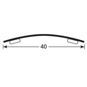 Romus Seuil Adhésif Multi-niveaux 2,7 Mètres En Aluminium Incolore 6