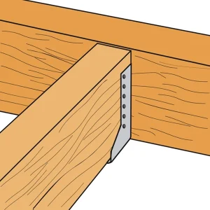 Simpson Strong-Tie Sabot Ailes Intérieures SAI Largeur 100 Mm Hauteur 200 Mm SAI500/100/2 12