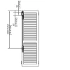 Système De Verrouillage 1 Point Pour Volets Pliants – Win-Fold Mantion 1311V1 7