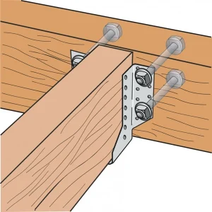 Boulon De Charpente Acier Galva 8.8 Diamètre 16 Mm Simpson Strong-Tie 9