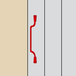 Poignée De Persienne Torbel Aluminium Blanc Pour Volet Alu Et PVC 9