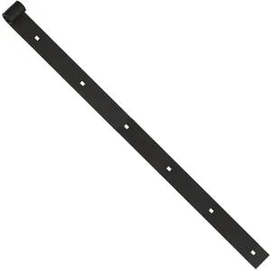 Penture Droite Percée Noir Torbel Gond 16 Mm Longueur 1200 Mm 7