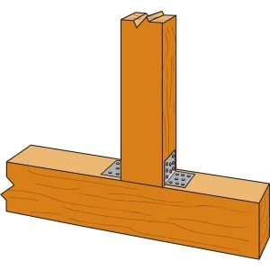 Équerre Simple ES11/40 40x80x80 Mm Simpson Strong-Tie 18