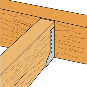 Simpson Strong-Tie Sabot Ailes Intérieures SAI Largeur 100 Mm Hauteur 200 Mm SAI500/100/2 18