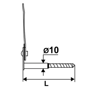 Tourniquet Marseillais à Visser Torbel Tête Forgée En Inox 316L 180 Mm 9