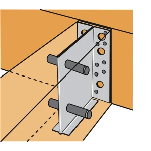 Broche STD Pour Connecteurs Simpson Strong-Tie STD8X80-B 15